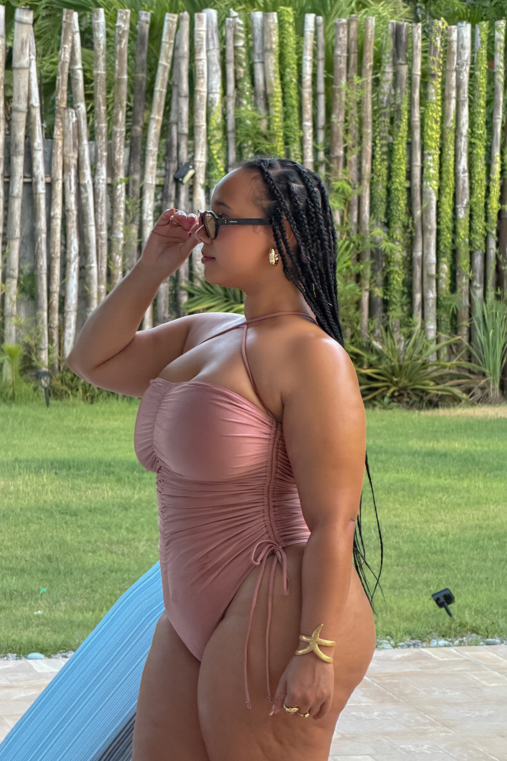 ROSE ONE PIECE SWIMWEAR