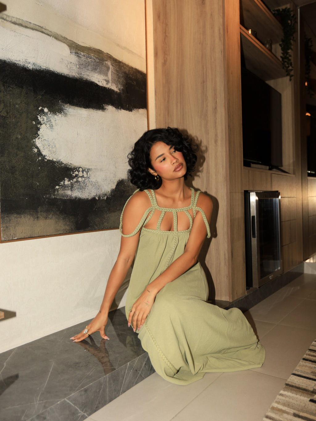 SALVIA MAXI DRESS